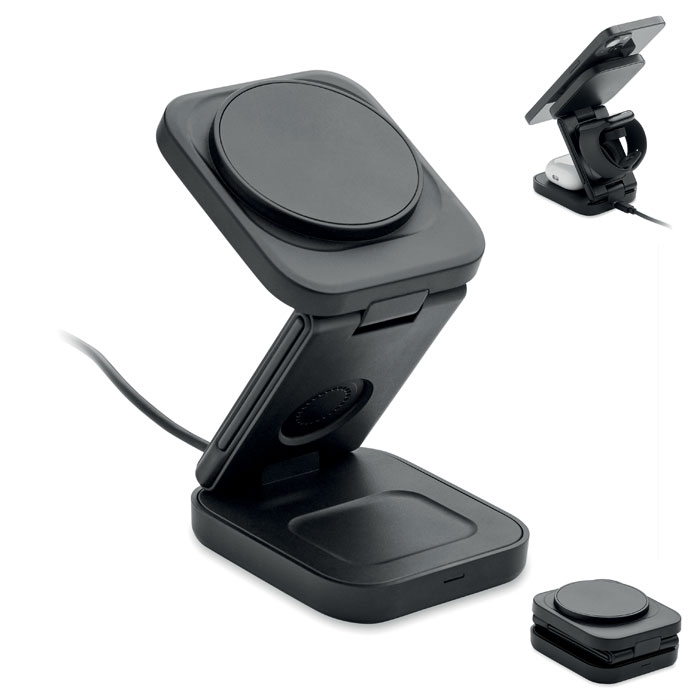 3-in-1 faltbare Ladestation