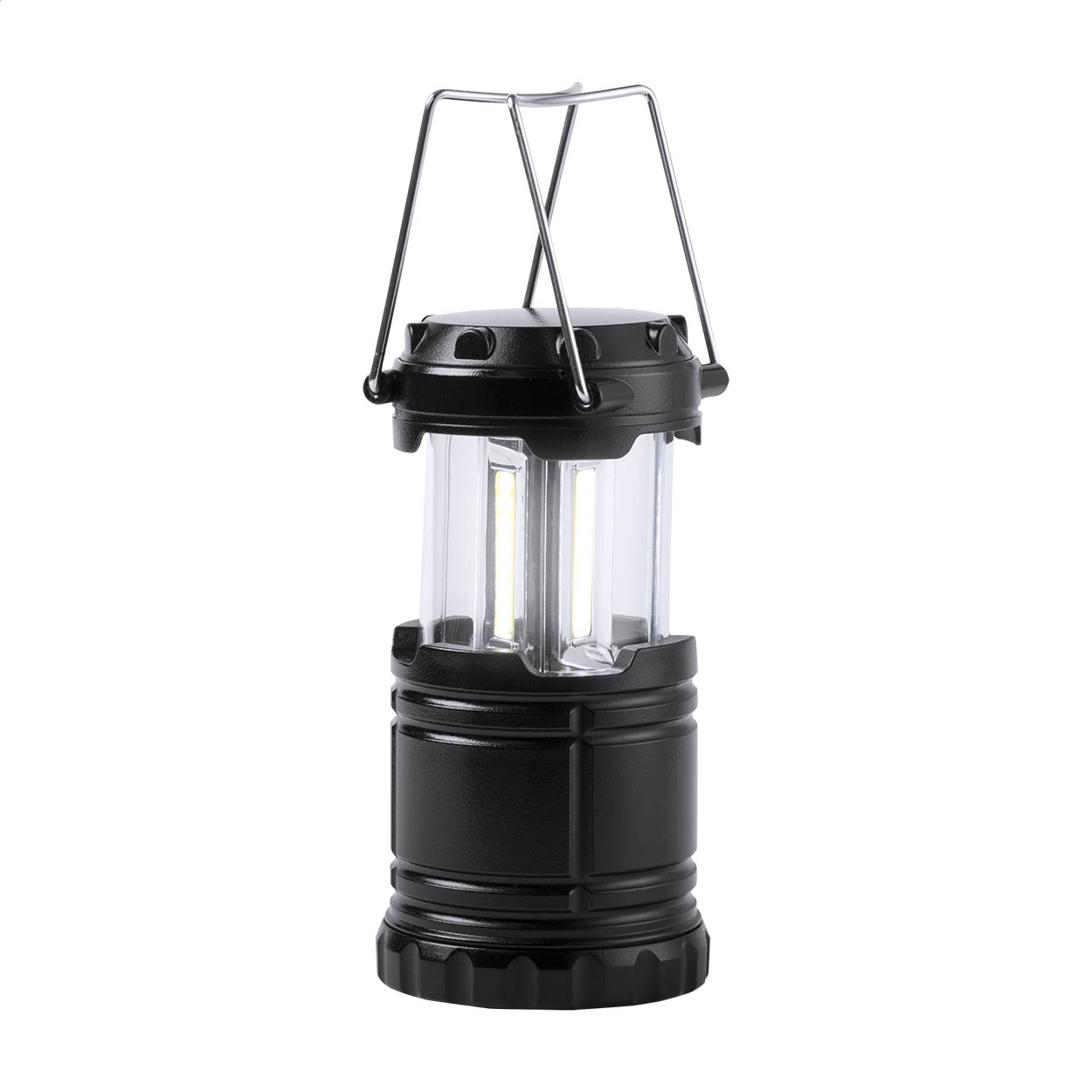 Lampe de camping Francis personnalisée, 30 LED en 3 COB, poignées métal imprimé avec logo