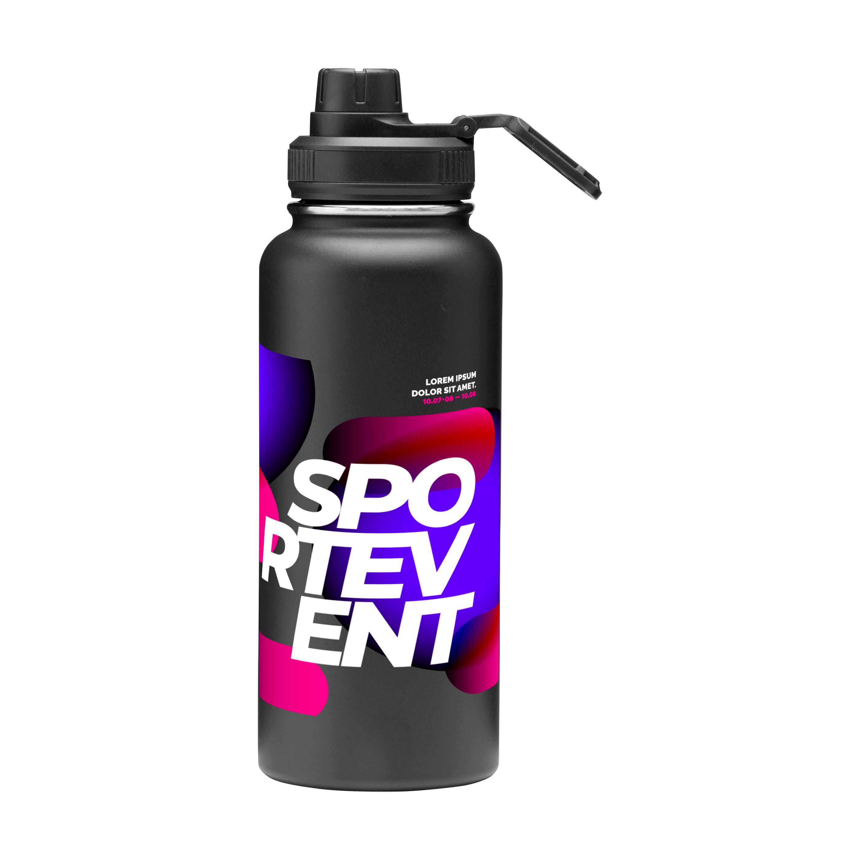 Bouteille Isotherme Éco-Acier 1 L - Largny-sur-Automne