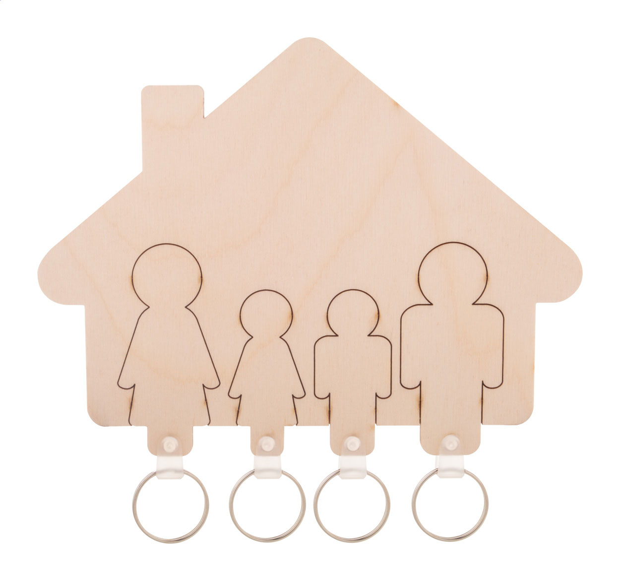 Porte-clés mural Maison familiale - Marolles