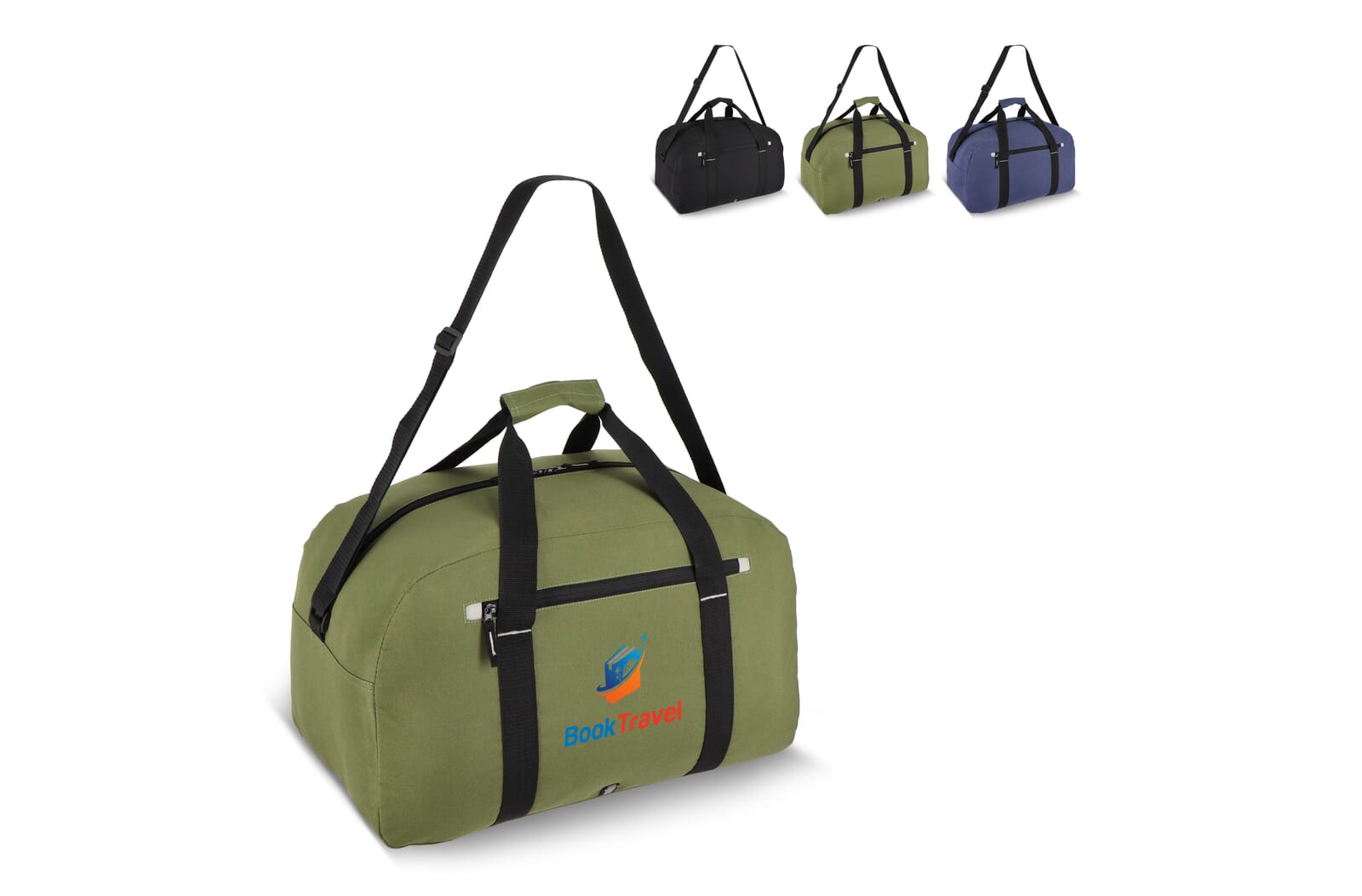 Sac de sport et de voyage Nevada en PET recyclé 600D, 53 x 27 x 30 cm, 35 L