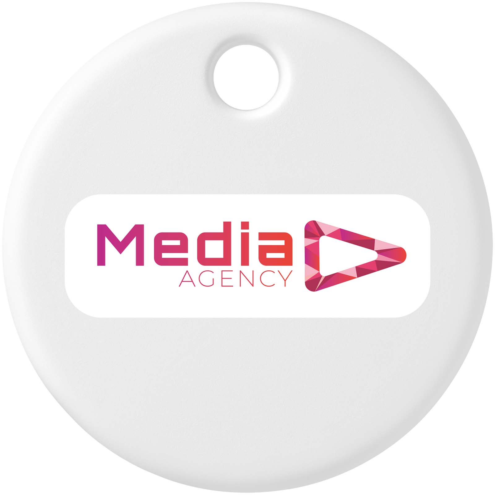 Tag Traqueur Lumineux - Huningue imprimé avec logo