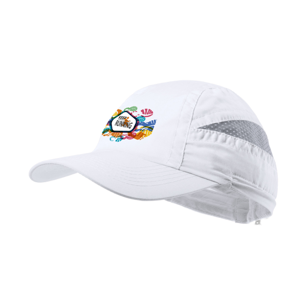 Casquette de sport en microfibre bicolore - La Motte-Ternant
