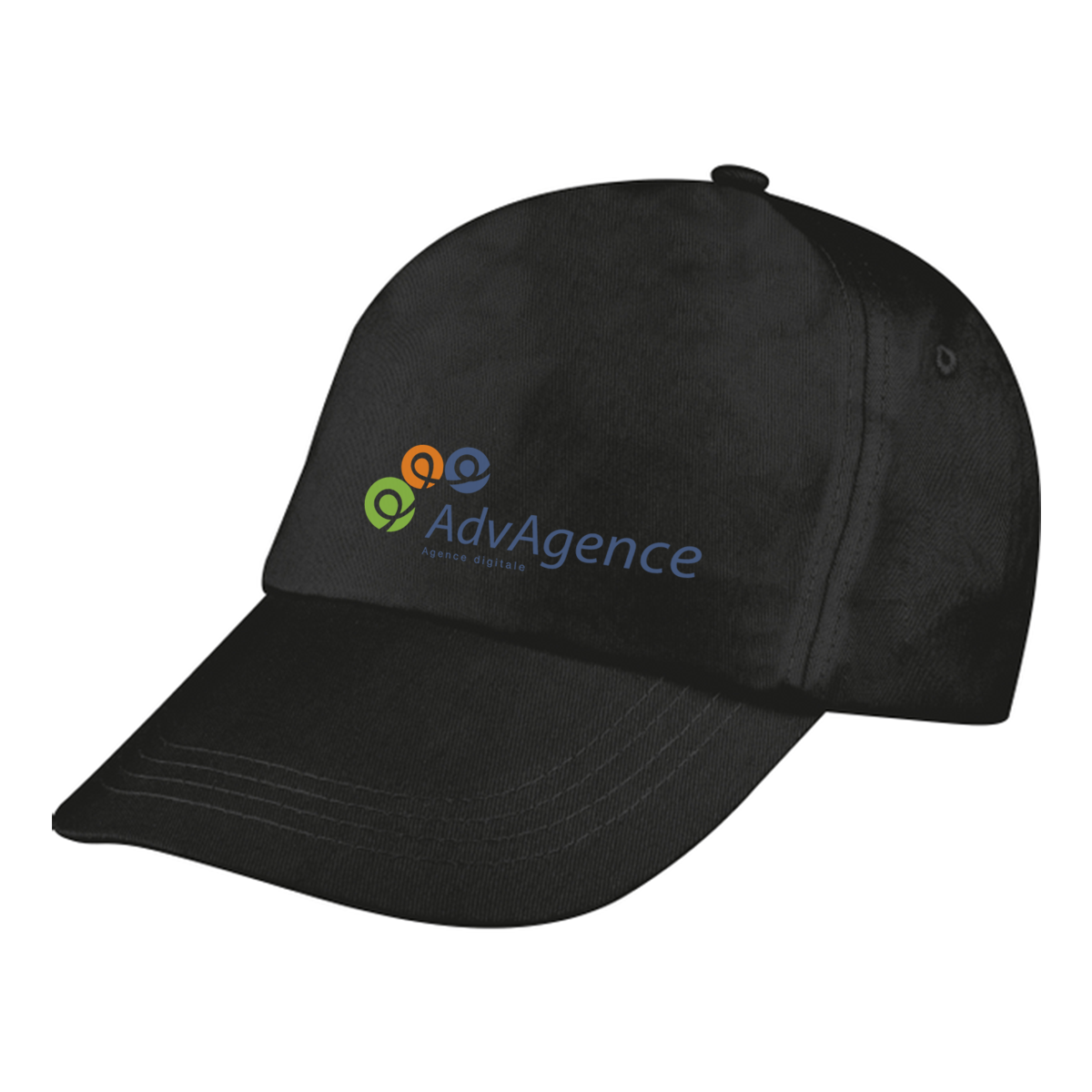 Casquette de baseball en coton à 5 panneaux