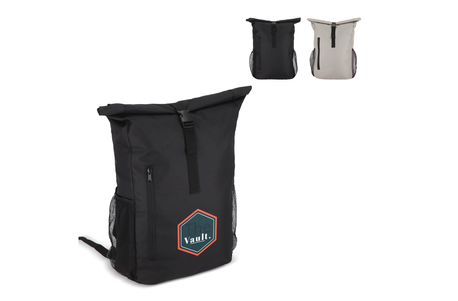 Sac à dos de vélo à rouleau en R-PET 600D 20L - Saint-Thomas-la-Garde