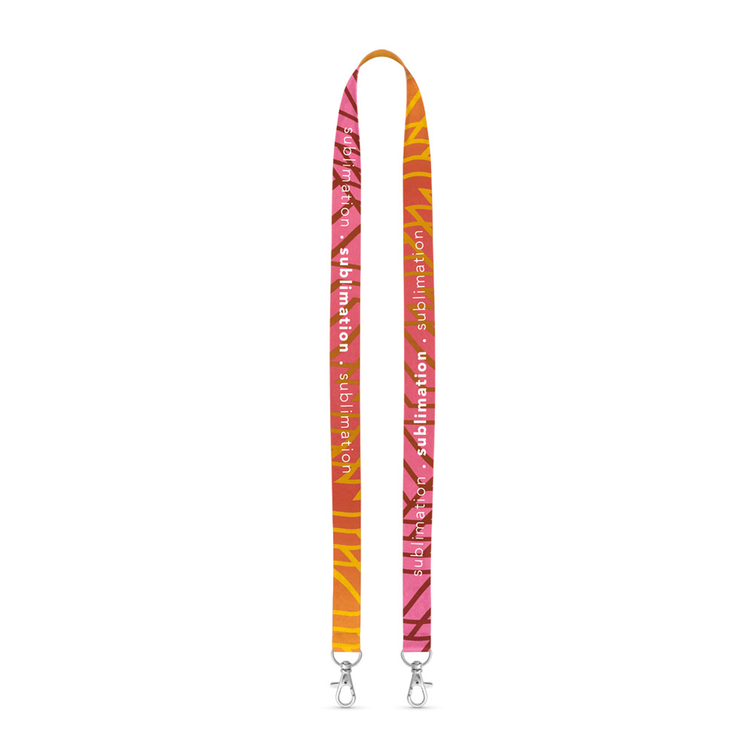 Zweifach Sublimations-Lanyard - Waldkappel