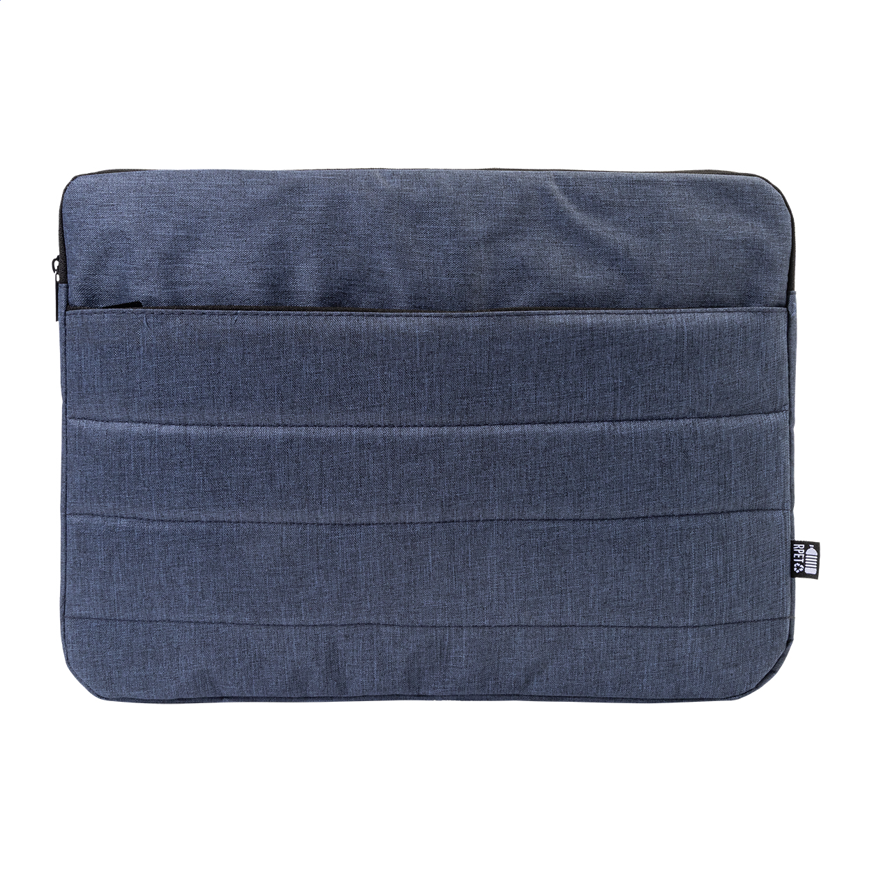 Laddex gepolsterte Laptoptasche aus 300D RPET bis 15 Zoll mit Logo bedrucken mit Logo
