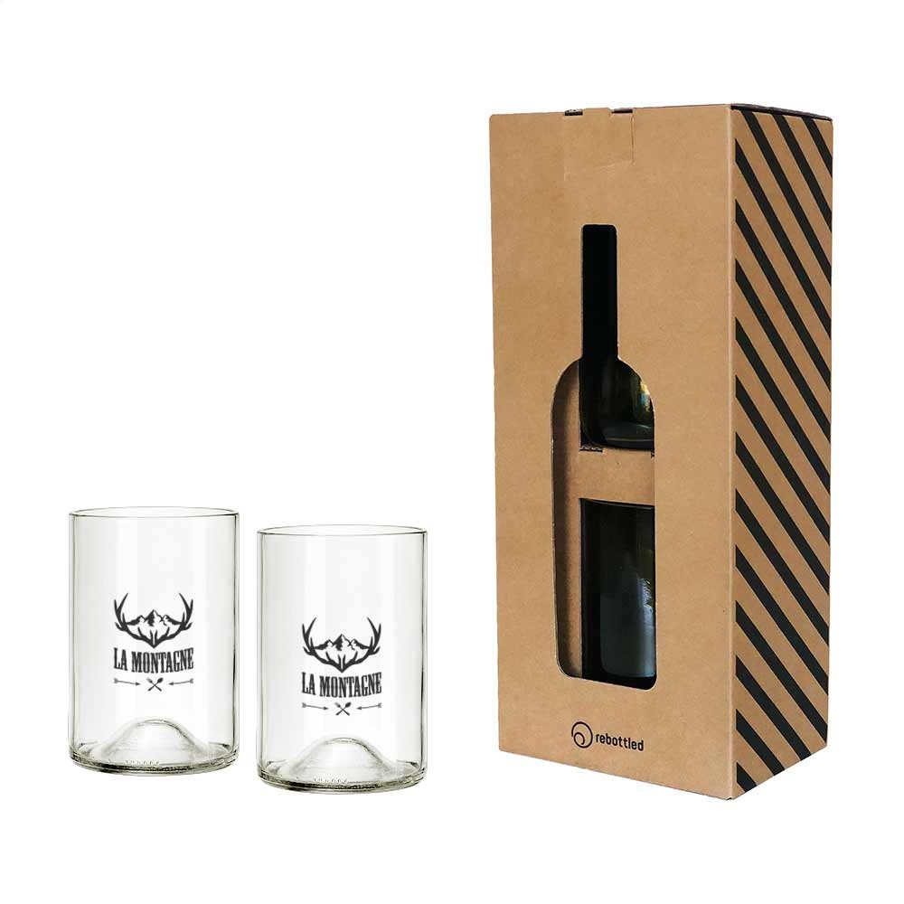 Ensemble de Verres Recyclés 330ml - Châteauneuf-du-Pape