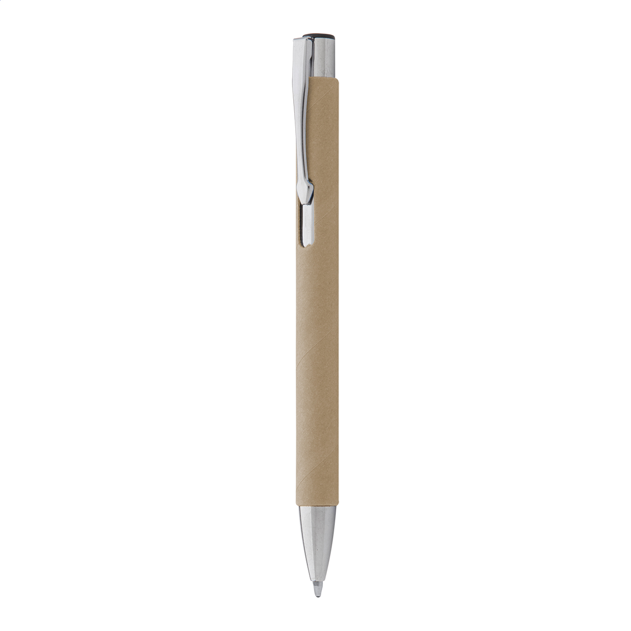 Stylo bille Papelles personnalisé en papier recyclé et métal