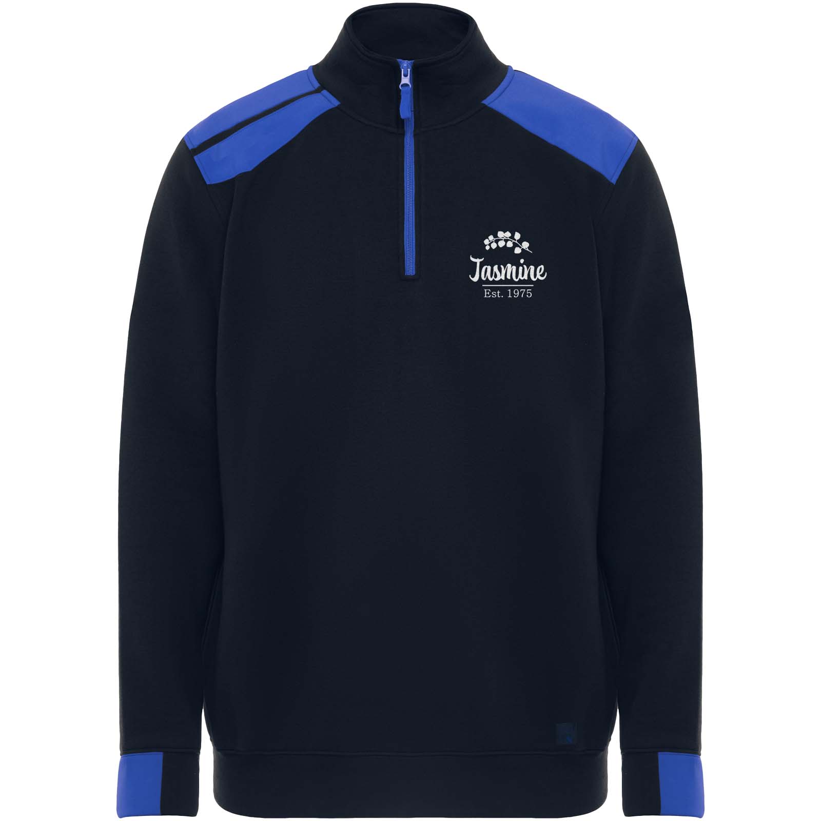 Herren-Halbreißverschluss-Sweater Kontrast 280 g/m2 - Wassertrüdingen