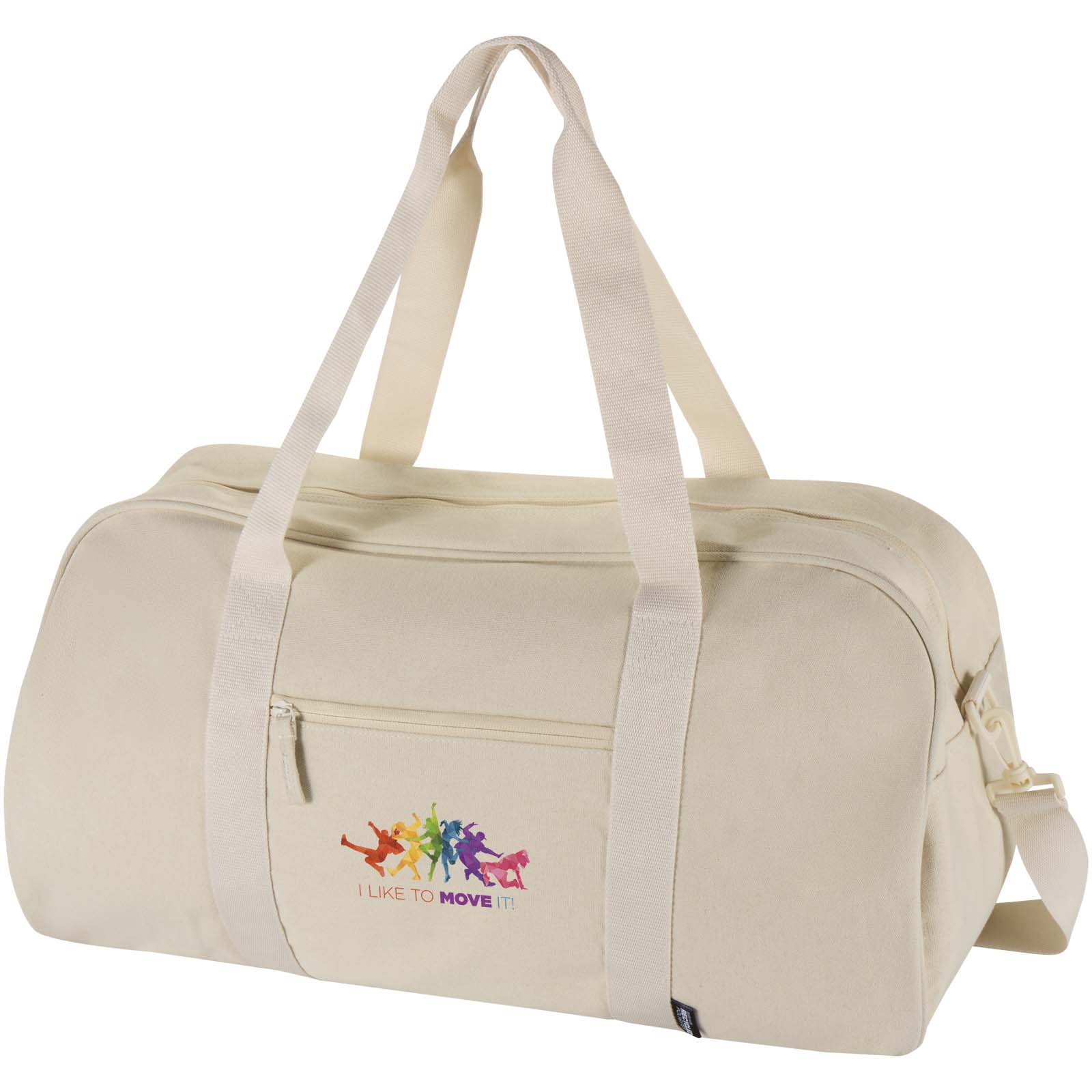 Sac de voyage recyclé 40L Écocanvas - Belval imprimé avec logo
