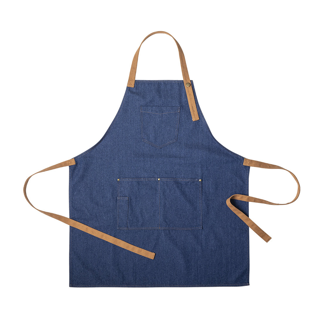 DenimSchürze - Lübben bedrucken mit Logo