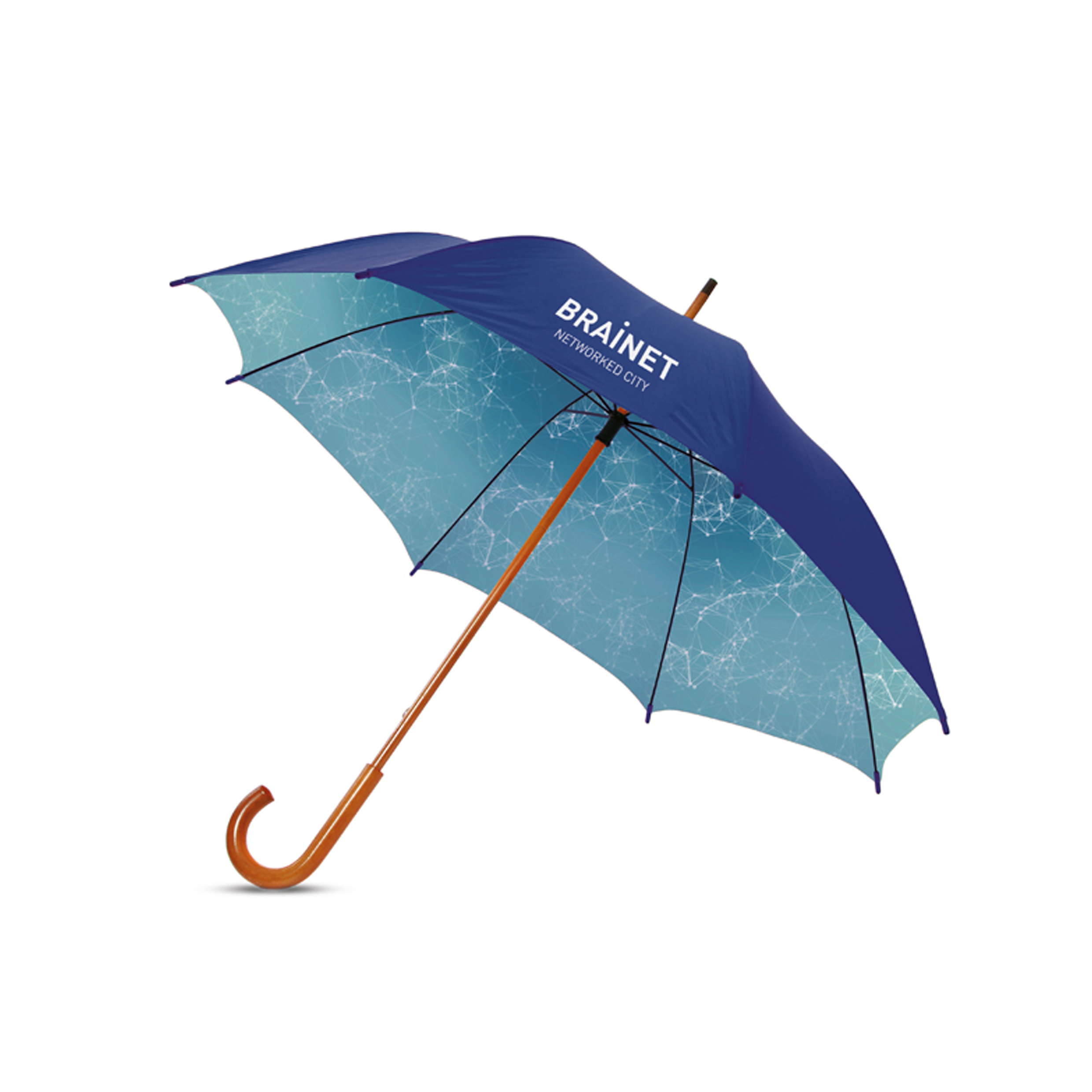 Parapluie d'artiste - Cauneille imprimé avec logo