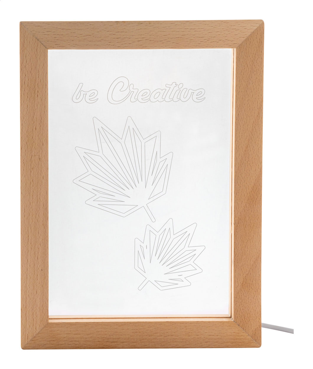 Trophée Lumineux en Bois - Bouchy-Saint-Genest