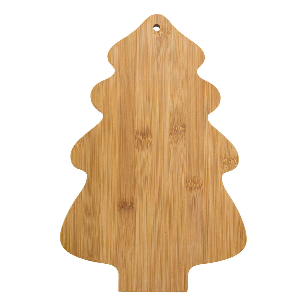 Planche à découper sapin de Noël Shiba personnalisée en bambou
