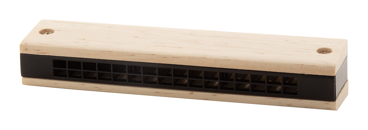 Holz und ABS Mundharmonika - Dahme/Mark bedrucken mit Logo