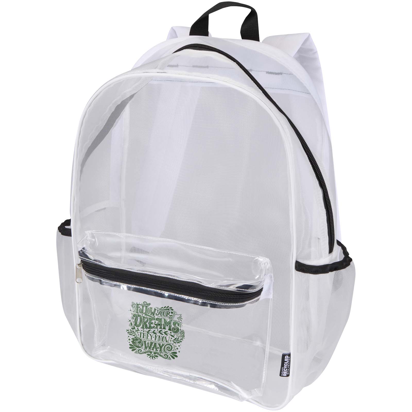 Transparent Rucksack - Wanzleben-Börde bedrucken mit Logo