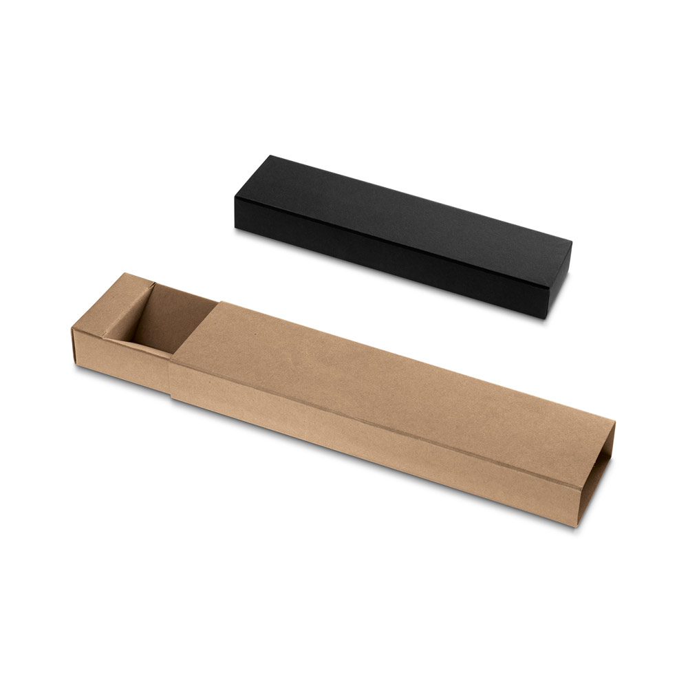 Étui à stylo à bille en papier Kraft - Chablis