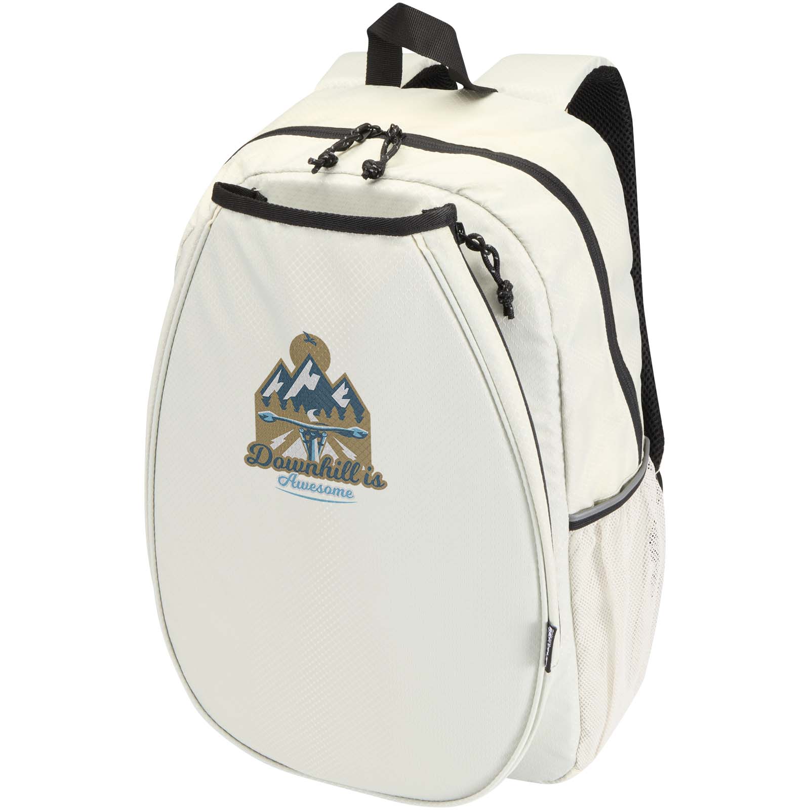 Sac à dos padel Varyon 15" personnalisé en polyester recyclé GRS, 18 L imprimé avec logo