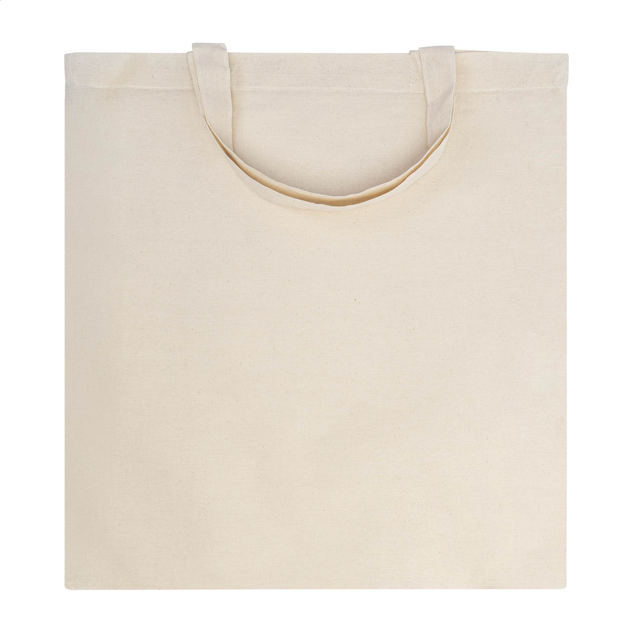Shorty Baumwolltasche mit kurzen Henkeln, 95 g/m², mit Ihrem Logo