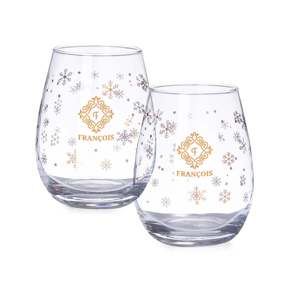 Ensemble de verres à flocons de neige 500ml - Cessenon-sur-Orb