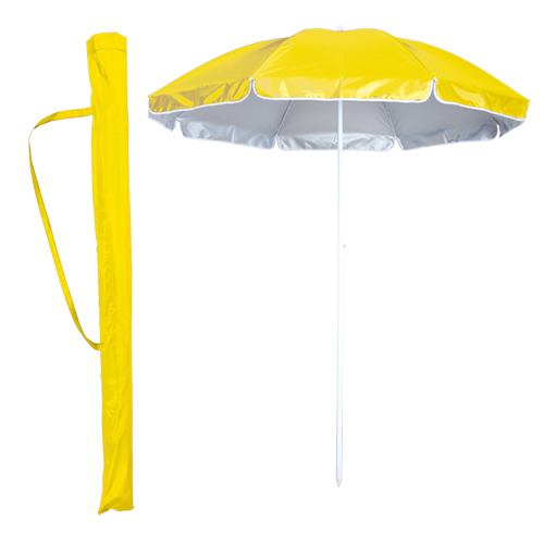 Parasol de Plage Éclatant - Moussy-le-Neuf imprimé avec logo