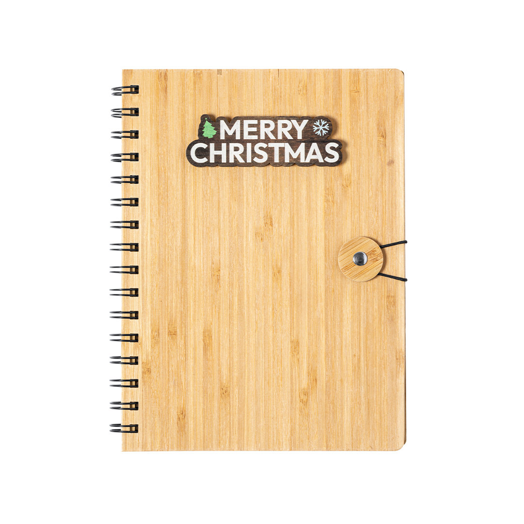 Cahier personnalisé "Merry Christmas" - Pauline