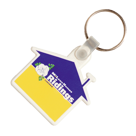 Kunststoff Schlüsselanhänger in Hausform - Seesen