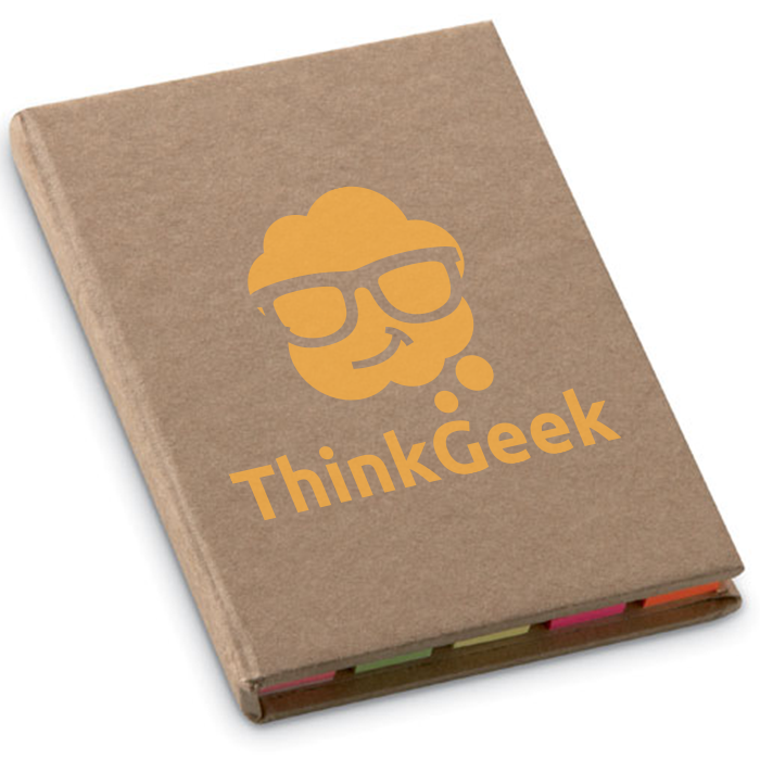 Recyceltes Karton-Cover Sticky Note Memo-Block-Set - Bützow