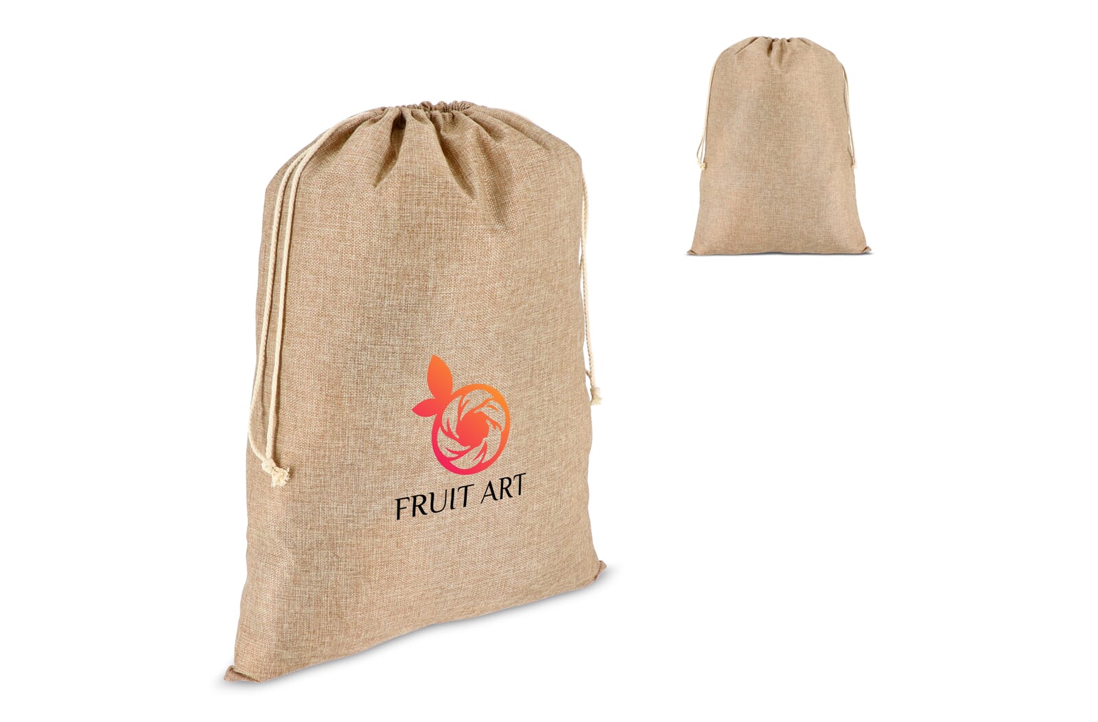 Sac cadeau en toile de jute - Chamole