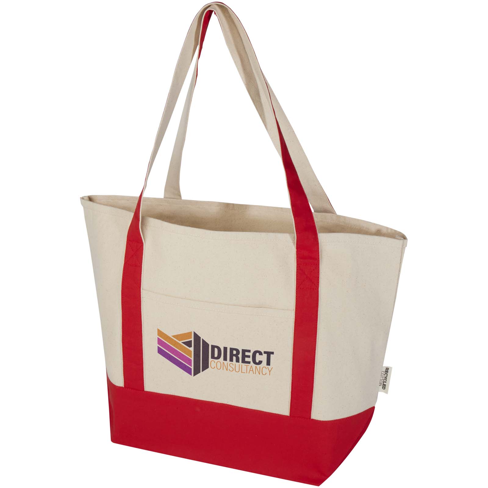 Sac éco-responsable en coton recyclé - Enguinegatte