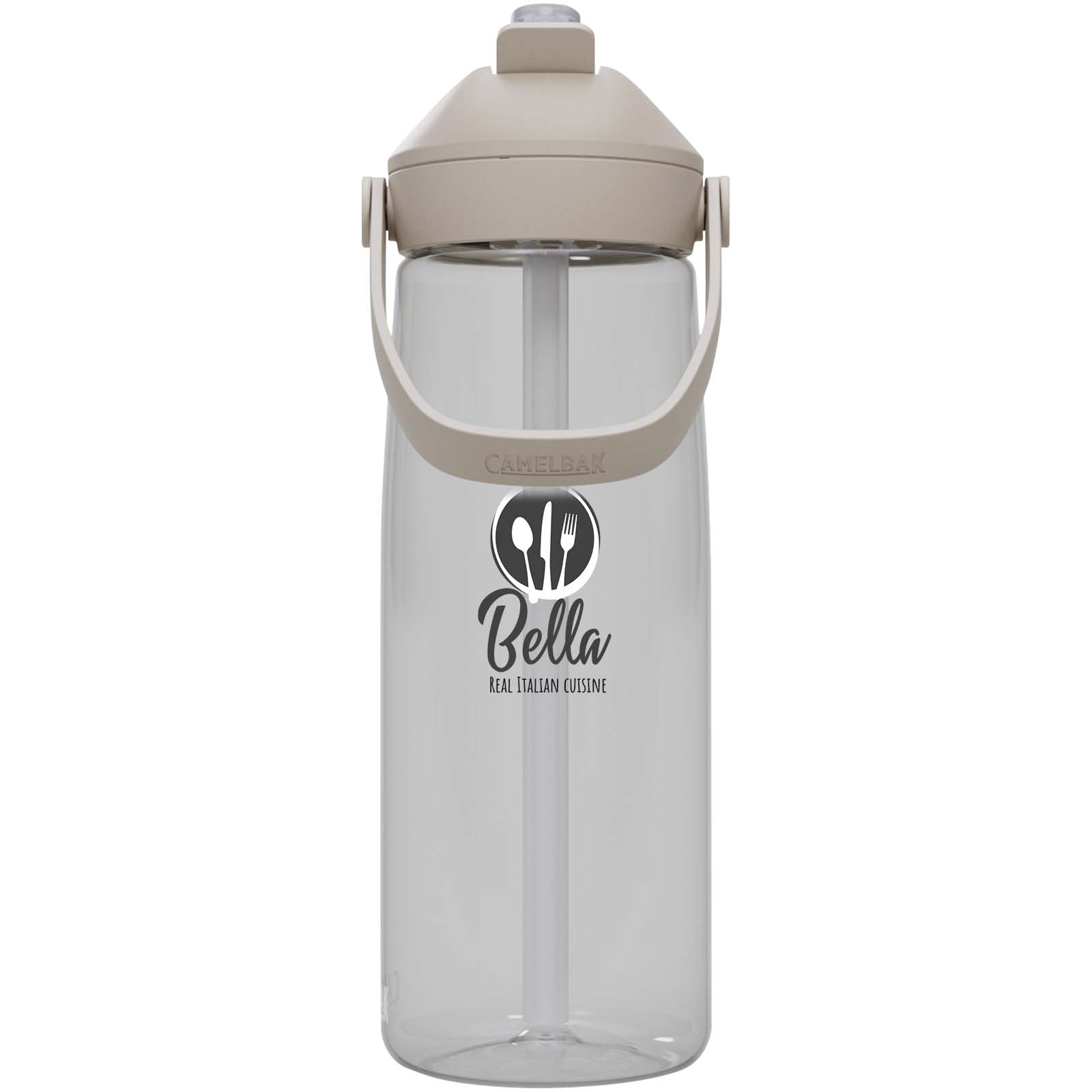 Bouteille Hydratation Éco 750 ml avec Paille Rabattable - Ménil-Hermei