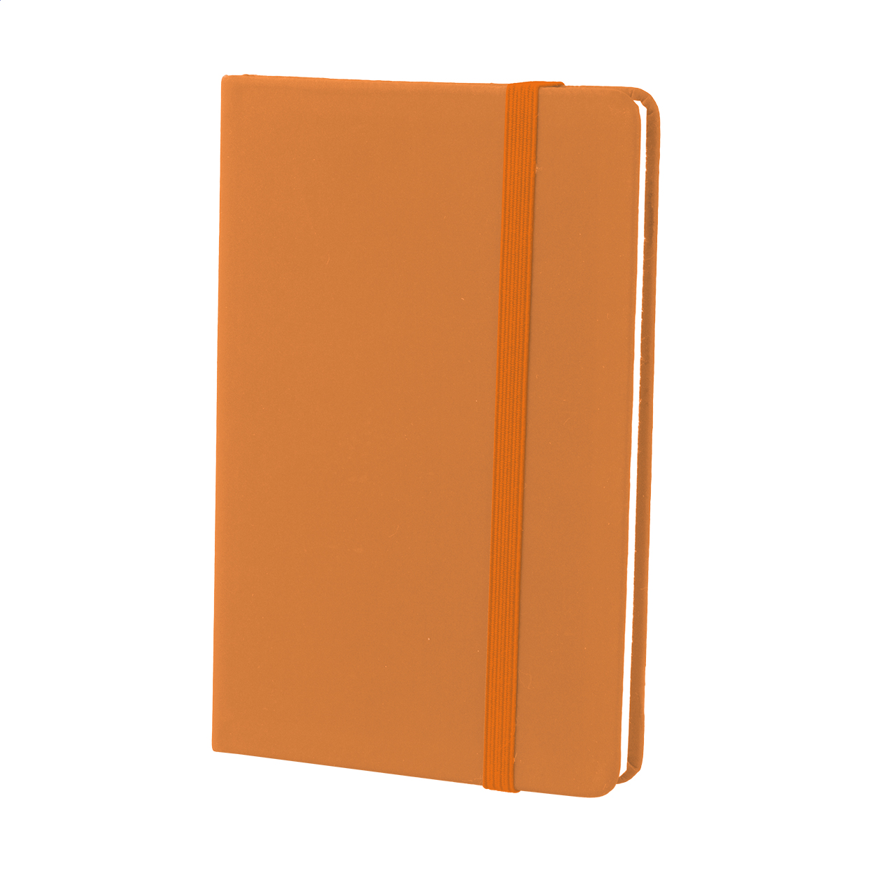 Nopuk Blank A6 Notizbuch mit PU-Einband und 100 Blankoblättern, Logo bedrucken mit Logo