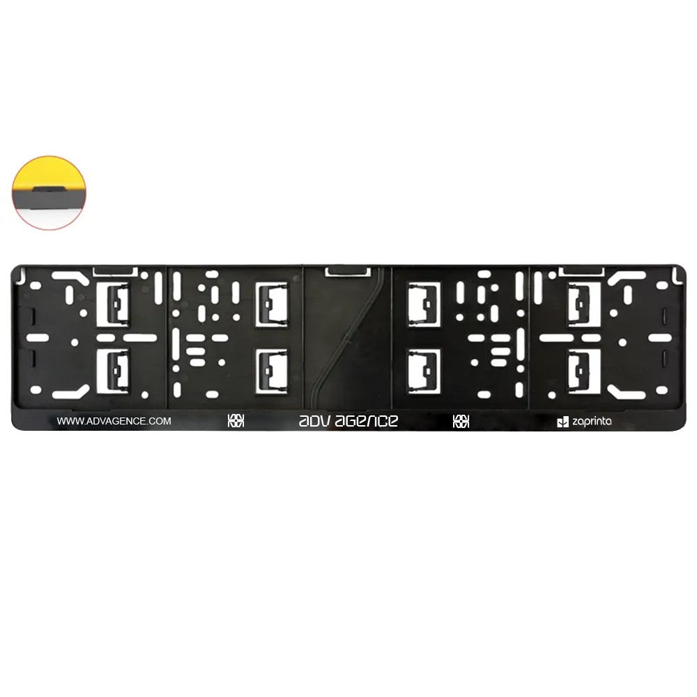 Support de plaque d'immatriculation FlexiClip - Saint-Étienne-Vallée-Française