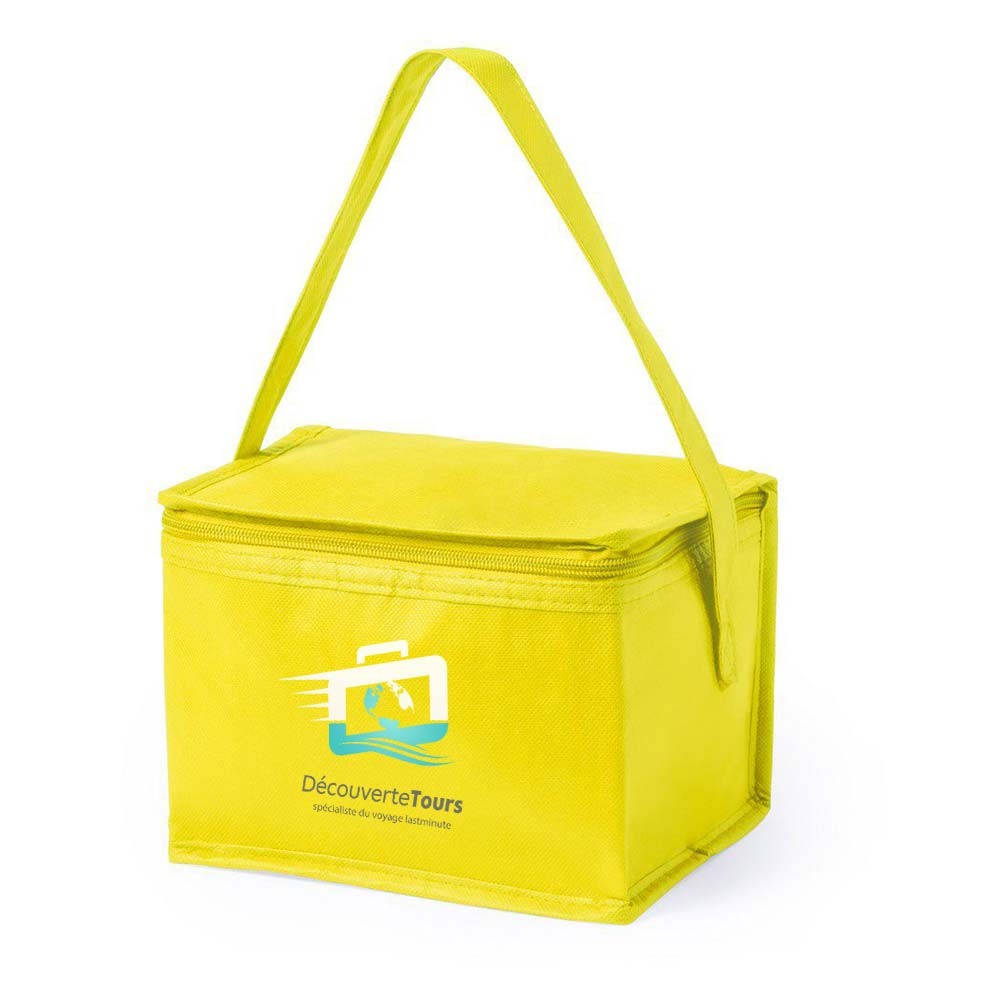 Sac isotherme glacière personnalisé pour 6 canettes - Clara