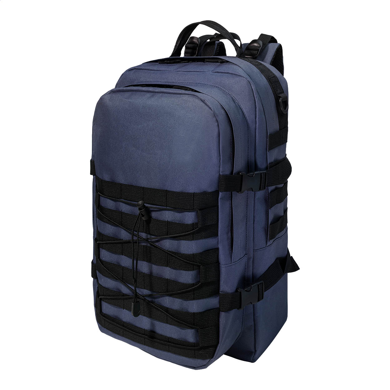 Tactbak Outdoor-Rucksack aus 600D-RPET mit 15"-Laptopfach und Logo bedrucken mit Logo