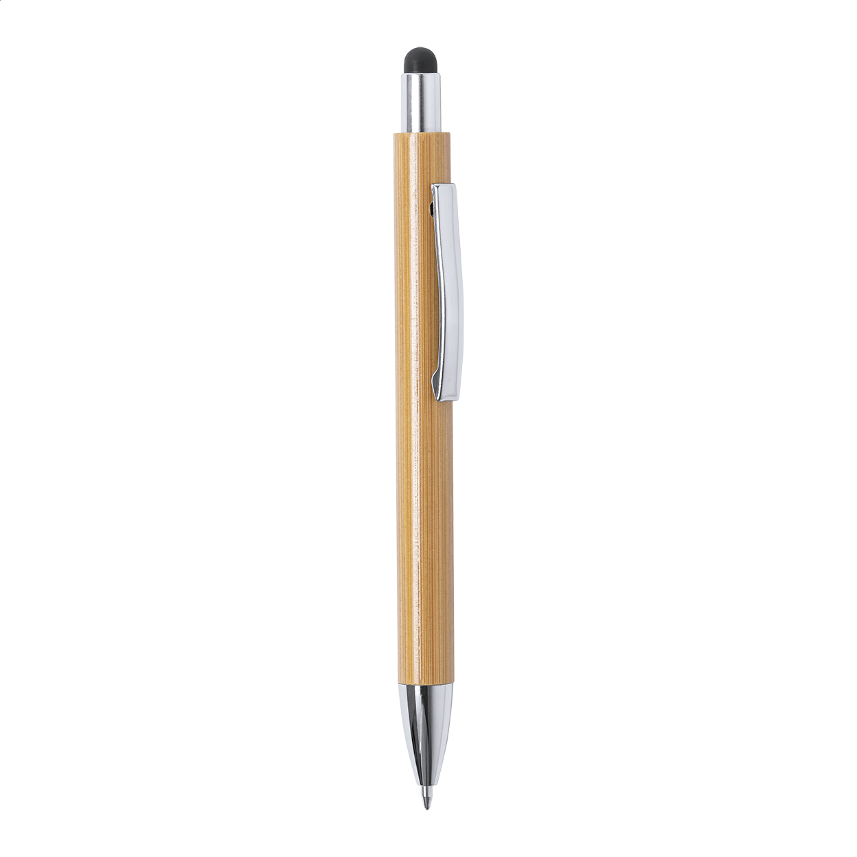 Stylo à bille tactile en bambou - Saint-Pey-d'Armens