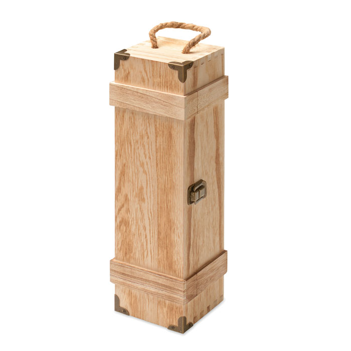 Weingeschenkbox aus Paulowniaholz