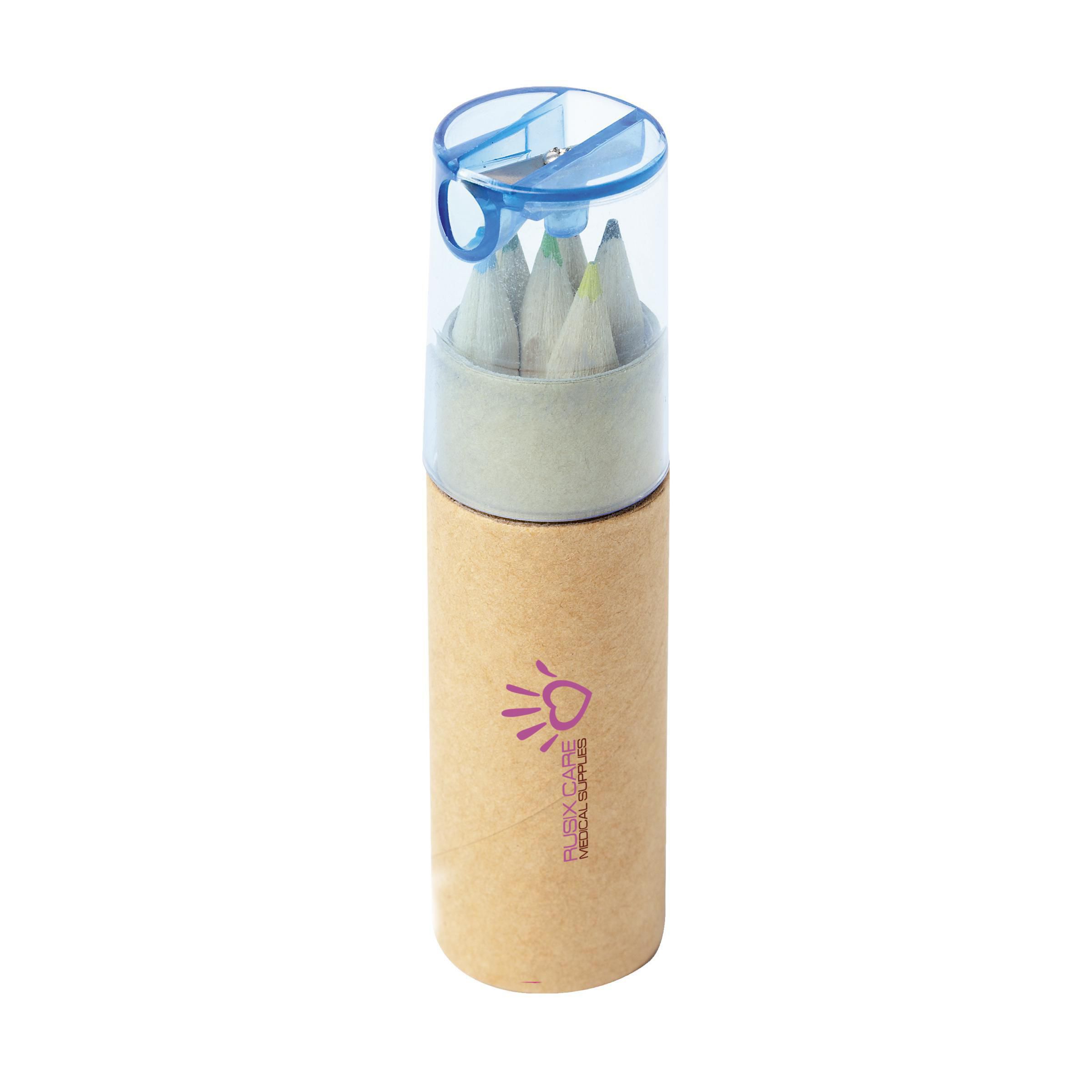 Crayons Arc-en-Ciel - Semuy imprimé avec logo