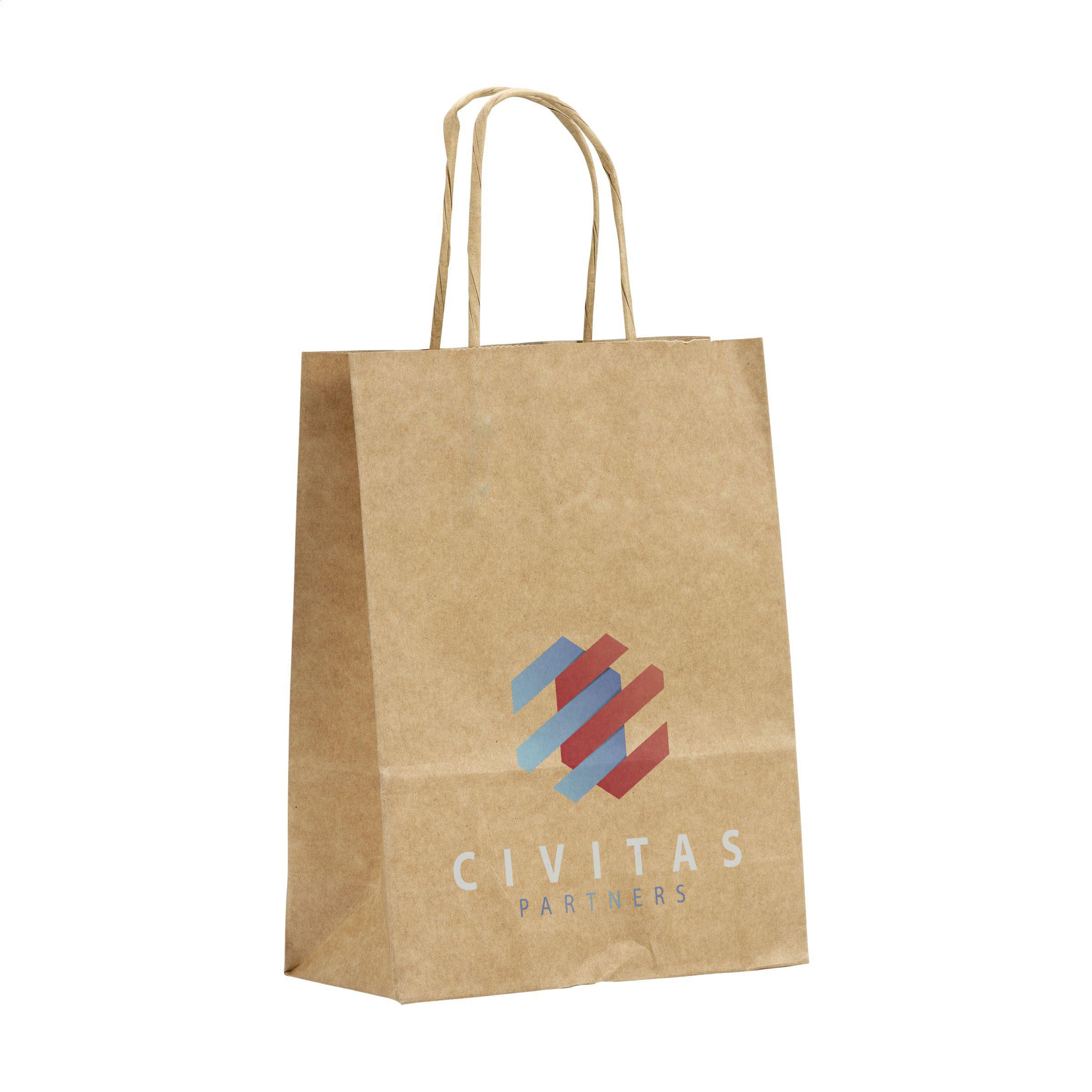 Sac Cadeau Écologique A5 - Quézac imprimé avec logo