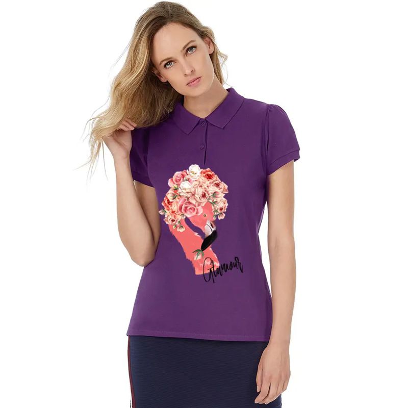 Kurzarm-Poloshirt für Damen bedrucken - | Zaprinta Luxemburg Kurzarm-Poloshirt für Damen bedrucken - | Zaprinta Luxemburg