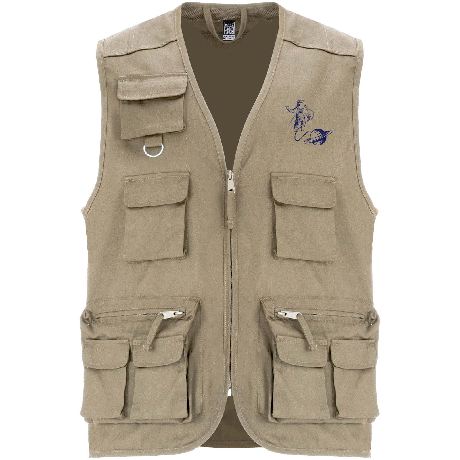 Gilet Professionnel Multi-Poches - Le Bois