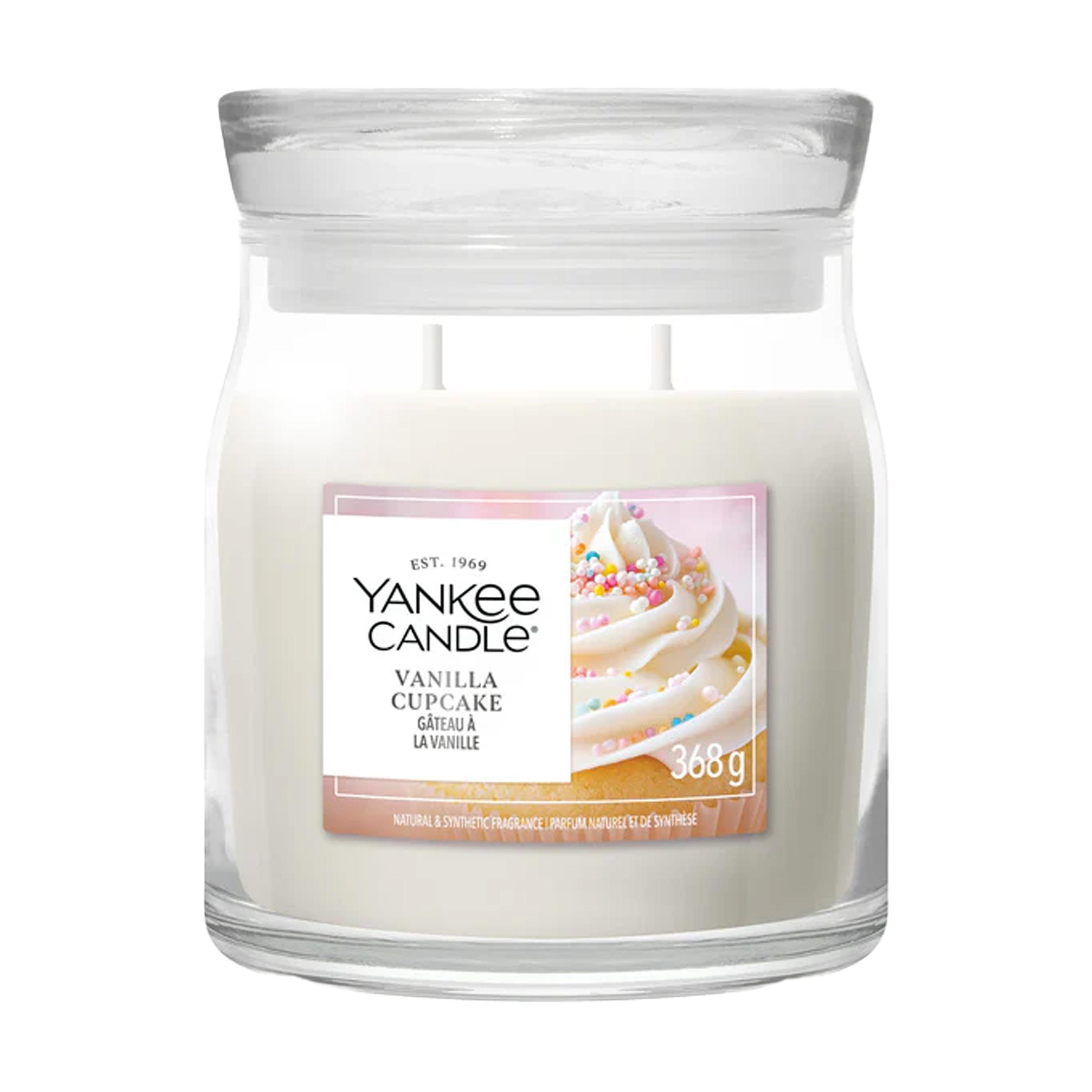 Bougie parfumée Yankee Candle Vanilla Cupcake en pot moyen