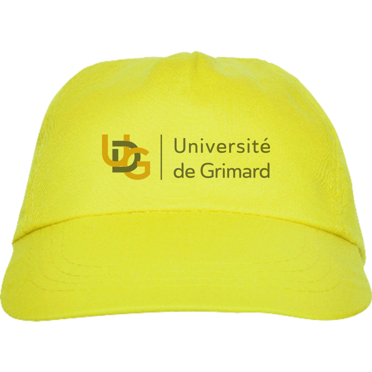 Casquette de baseball en coton basique à 5 panneaux avec sangle Velcro - Rieux-de-Pelleport