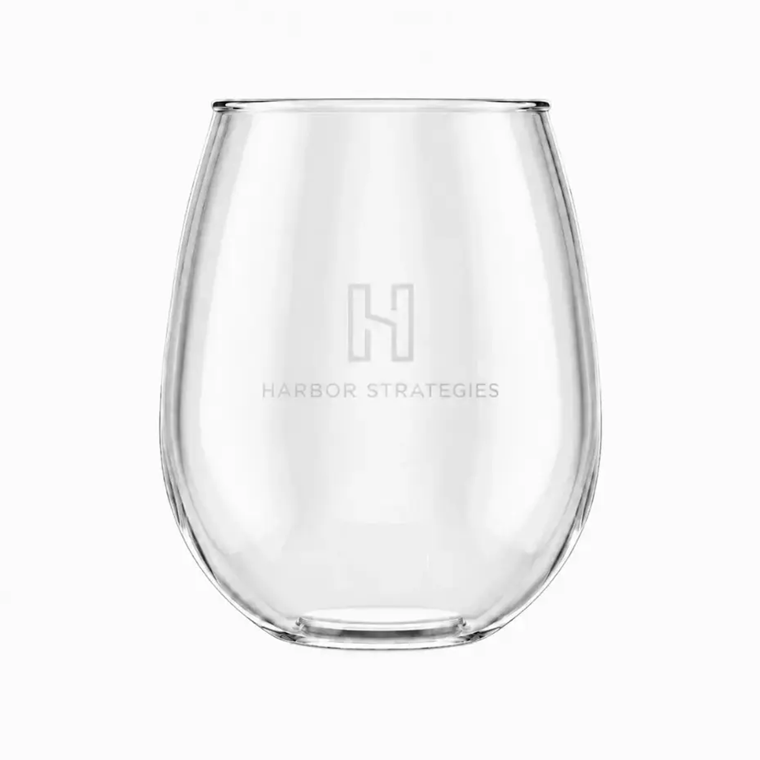 Langlebiger Stapelglas - Leimen bedrucken mit Logo