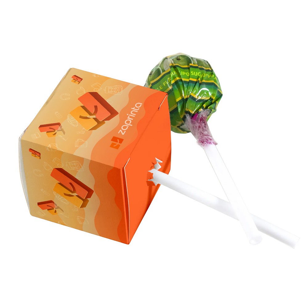 Sucette personnalisée type Chupa Chups