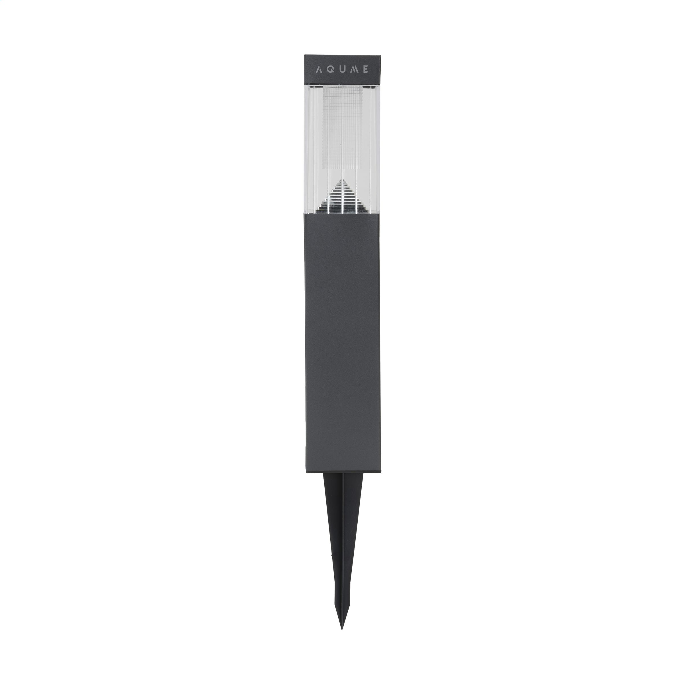 Lumière Solaire Carrée de Jardin en Acier Inoxydable - Coux-et-Bigaroque