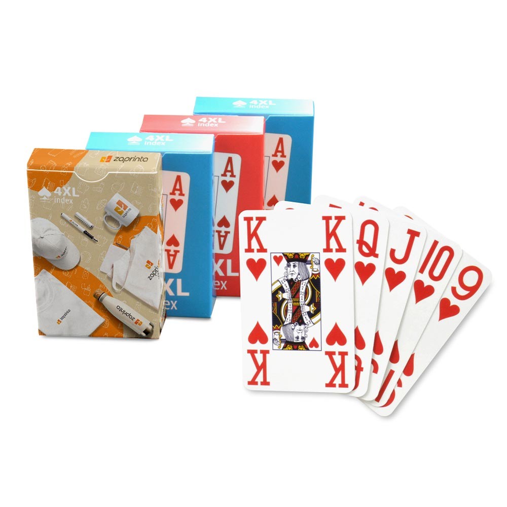 Kartenspiel mit grossen Symbolen