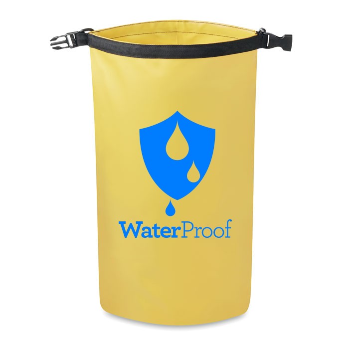 Sac étanche PVC 10L - Sarcey imprimé avec logo