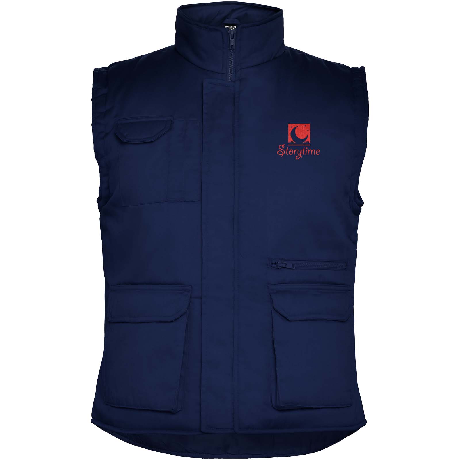 Almanzor gilet de travail multifonctionnel avec col montant